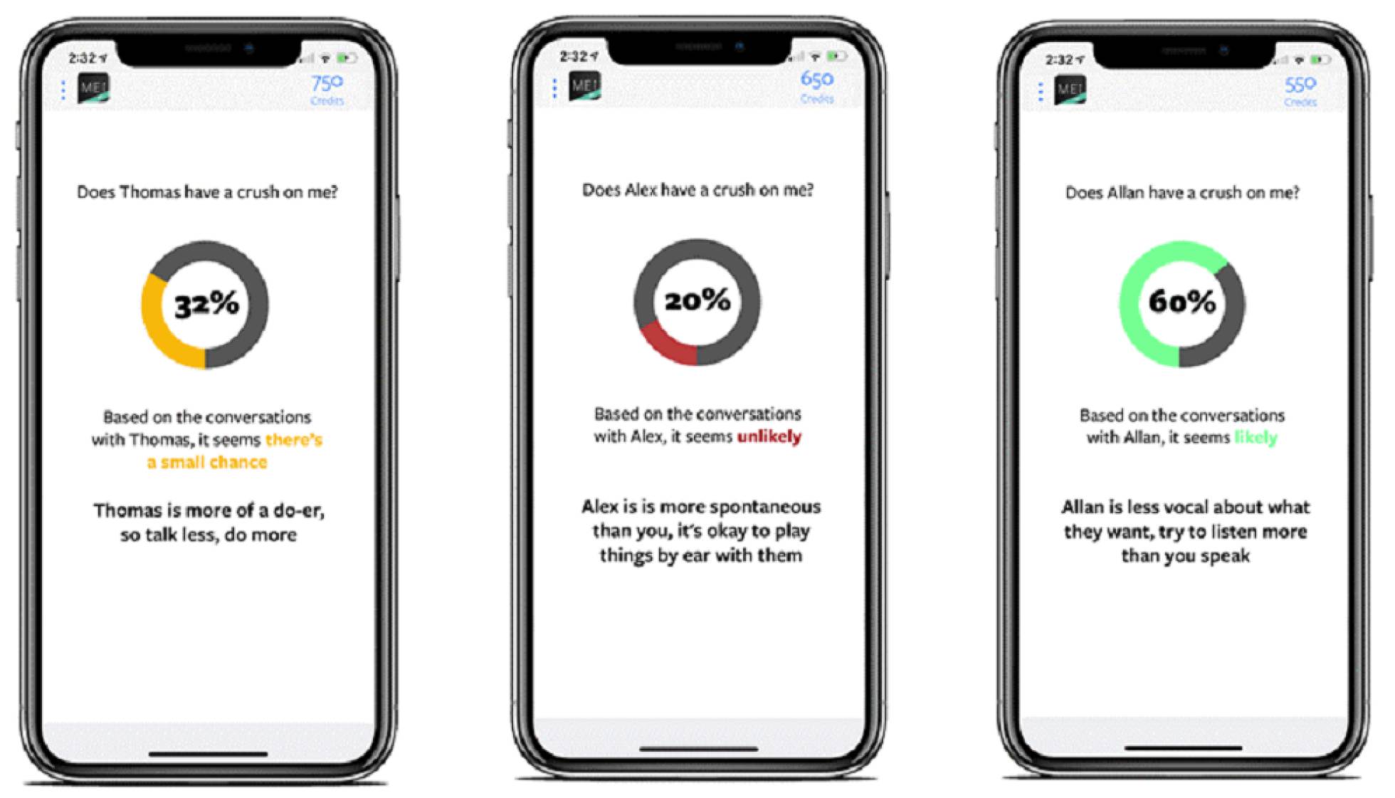 La app que analiza las conversaciones de Whatsapp para saber si esa relación amistosa en realidad es romántica