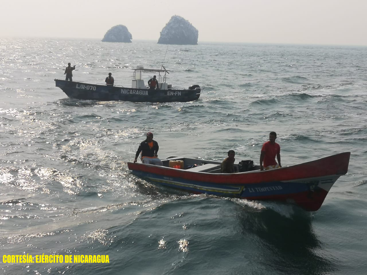 Fuerza Naval realizó búsqueda, salvamento y rescate