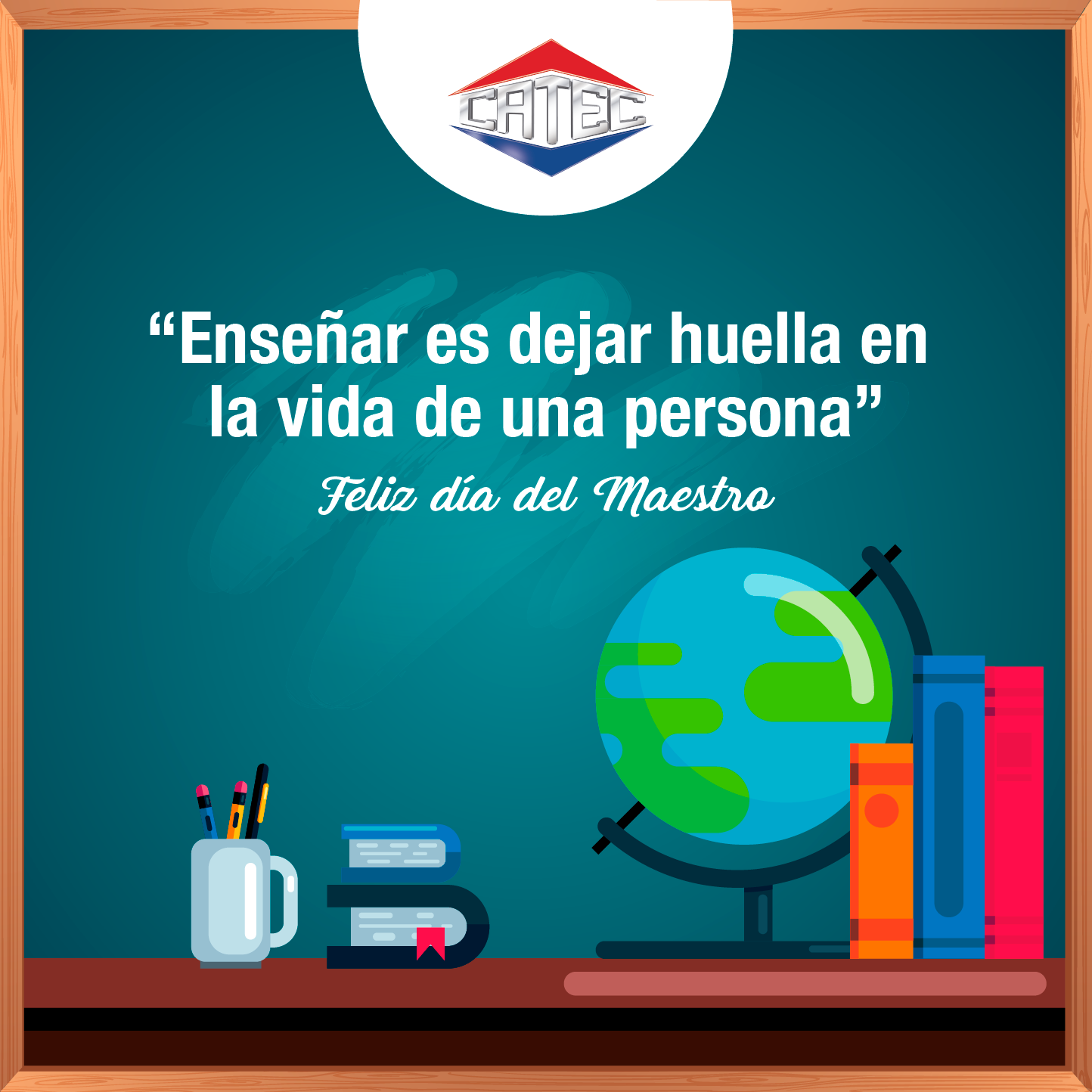 Enseñar es dejar una huella en la vida de una persona