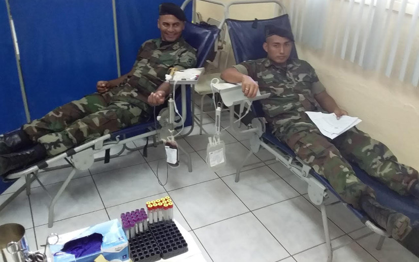 Brigada de Infantería Mecanizada participó en donación al Banco Nacional de Sangre