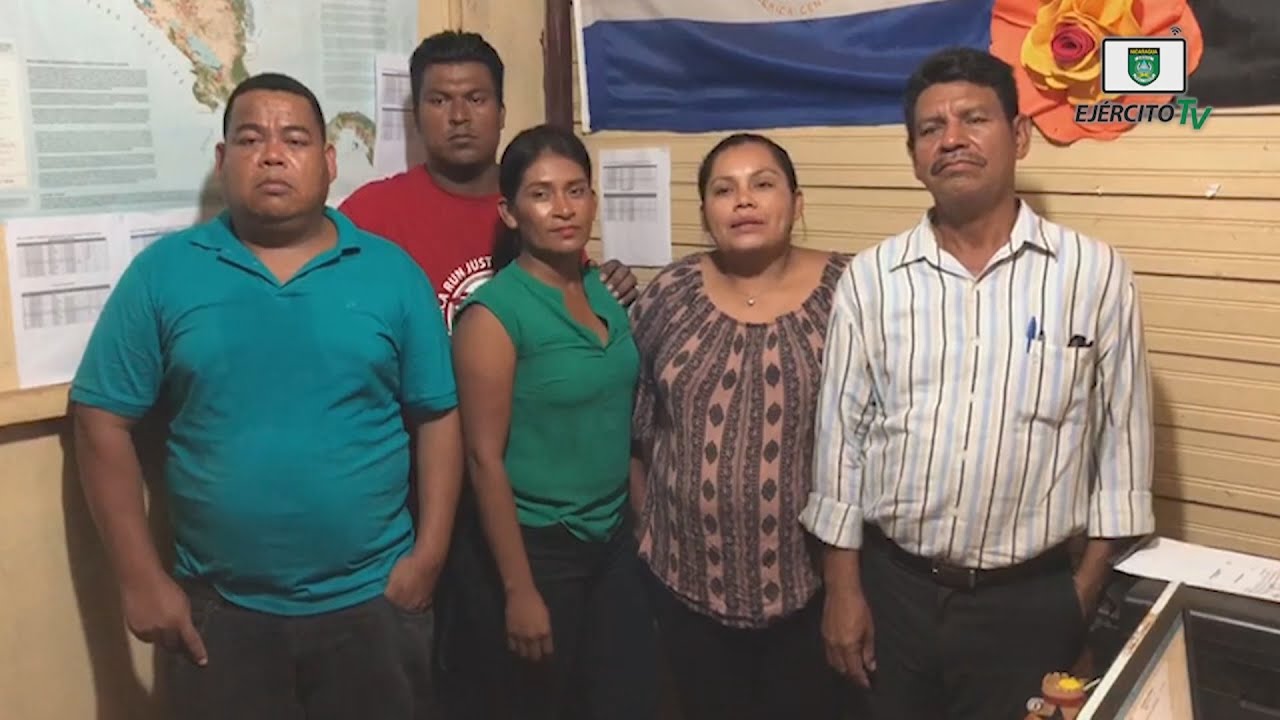 Saludos de territorios indígenas al Ejército de Nicaragua por su 41 Aniversario de Constitución