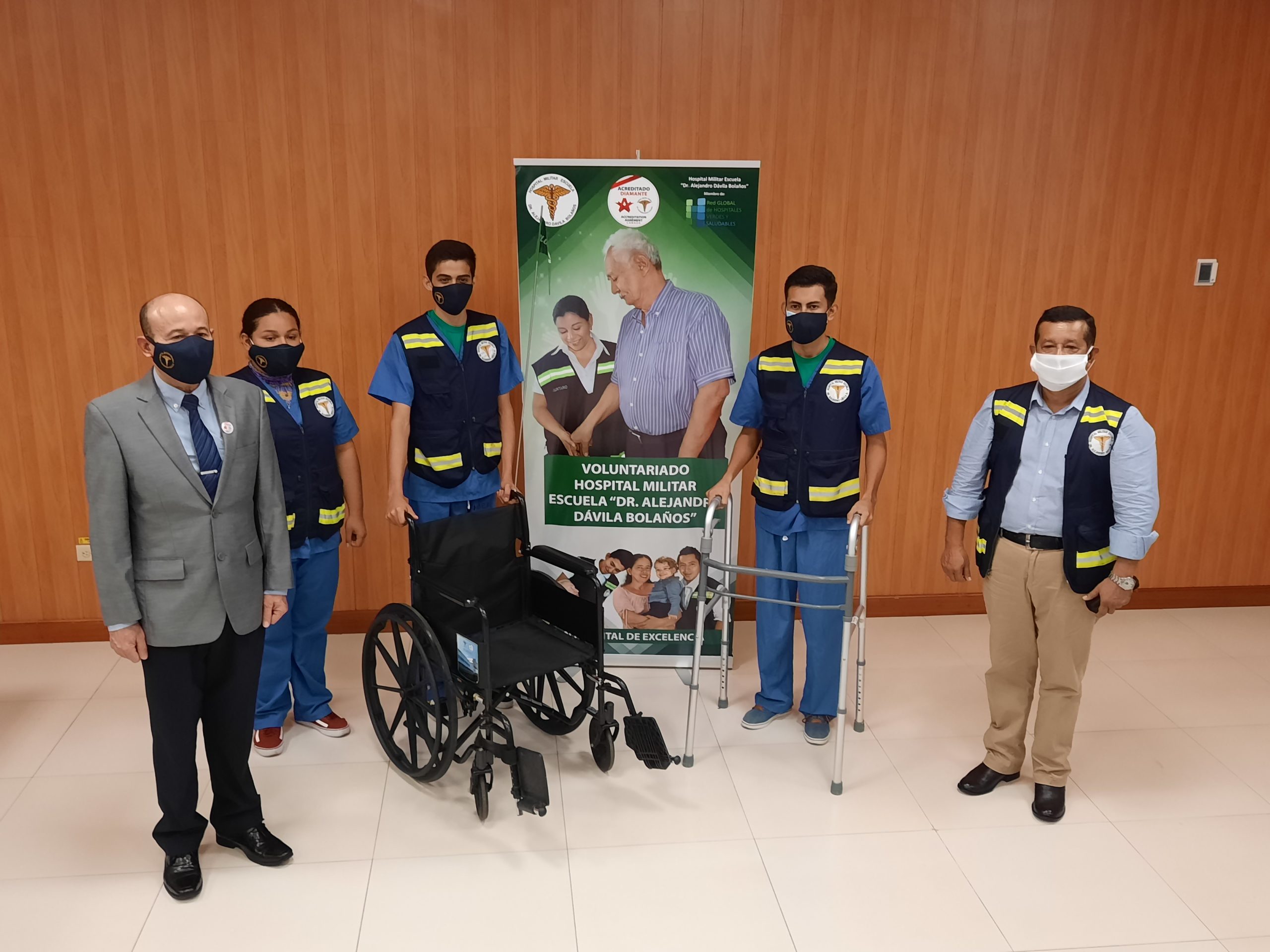 Hospital Militar fortalece programa de voluntariado  con el Colegio Latinoamericano