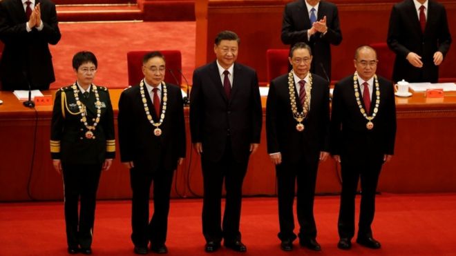 La ceremonia triunfal de Xi Jinping por el «éxito» en la «guerra del pueblo contra el coronavirus»