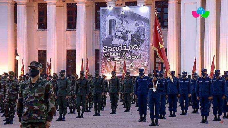 Conmemoración del 41 aniversario de Constitución de la Fuerza Naval del Ejército de Nicaragua