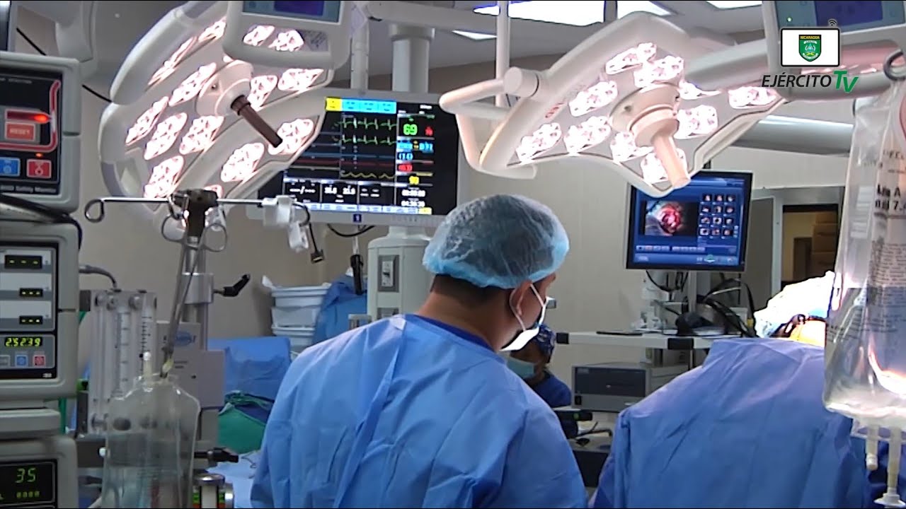 Cirugía de corazón abierto con la técnica de Jatene en el Hospital Militar Escuela.