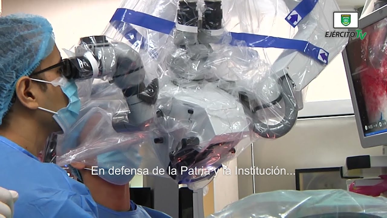 Moderno microscopio robot en el Hospital Militar Escuela «Dr Alejandro Dávila Bolaños»