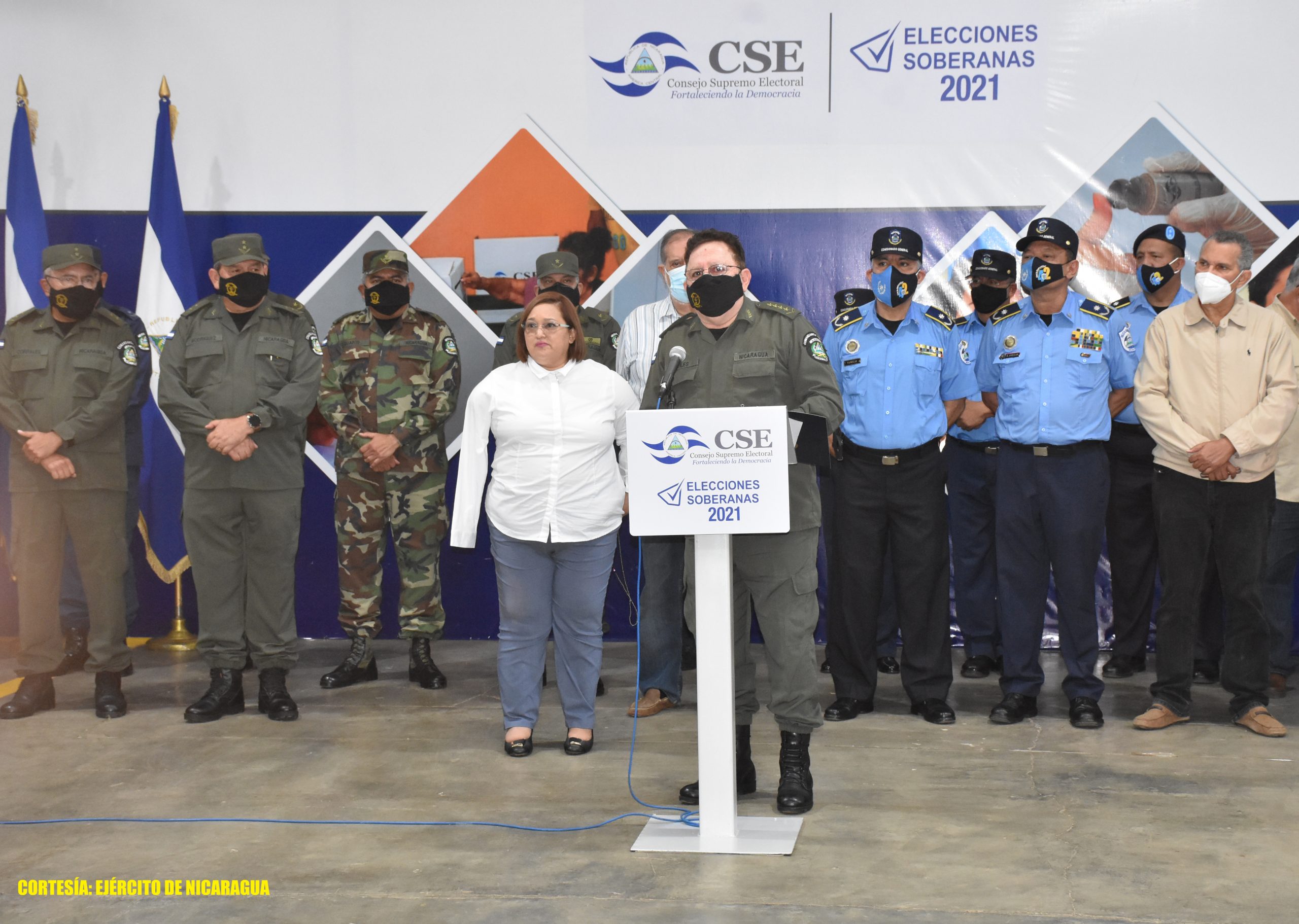 APOYO AL CONSEJO SUPREMO ELECTORAL EN LA SEGURIDAD Y TRANSPORTACIÓN DEL MATERIAL ELECTORAL