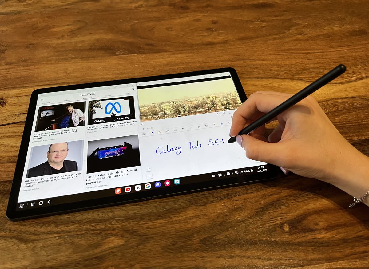 Samsung Galaxy Tab S8 +, a prueba: una tableta ultradelgada para plantar cara a los iPad