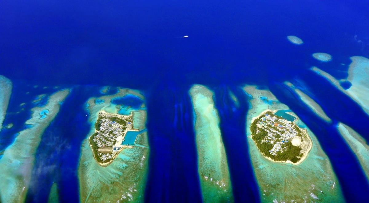 Las islas de coral, amenazadas por la subida del nivel del mar