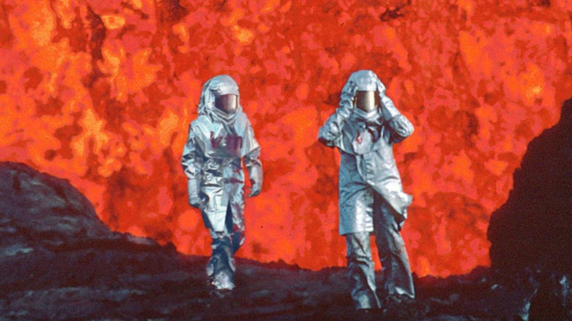 Triángulo de amor en erupción: la pareja de científicos que se entregó a los volcanes