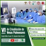 Hospital Militar lanza jornada de crioablación de venas pulmonares (4:00 pm)